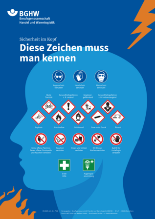 Ausgewählte Sicherheitszeichen gemäß ASR A1.3