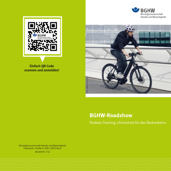 Sicherheit auf dem Fahrrad – BGHW Roadshow